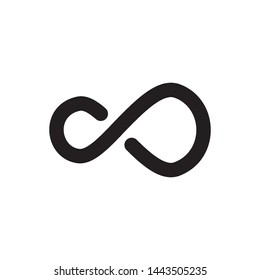 infinity icon vector design template