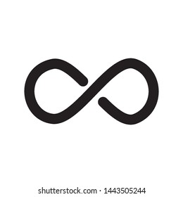 infinity icon vector design template