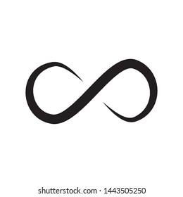 infinity icon vector design template