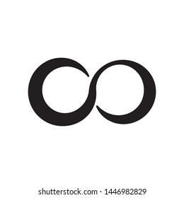 infinity icon vector design template