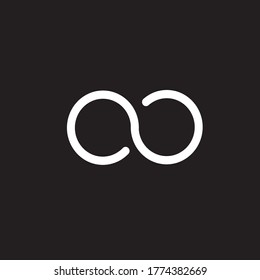 Infinity icon vector design template