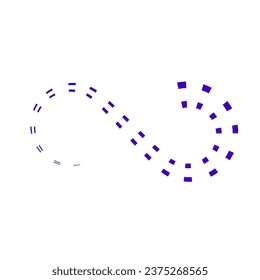 infinity icon vector illustration eps 