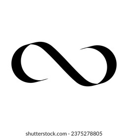 infinity icon vector illustration eps 