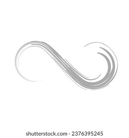 infinity icon vector illustration eps 