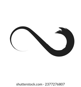 infinity icon vector illustration eps 