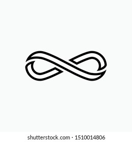 Infinity Icon - Vector, Sign and Symbol for Design, Presentation, Website or Apps Elements. 