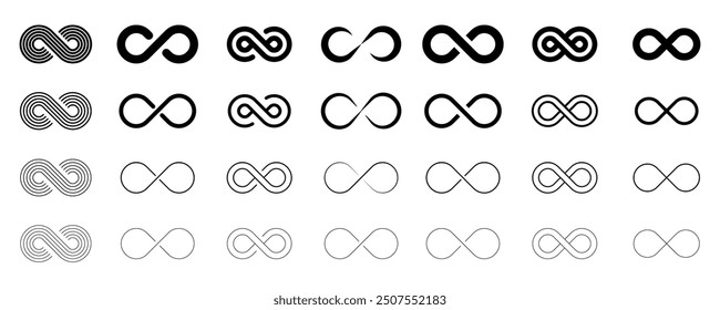 infinity icon, infinity vector, infinity symbol