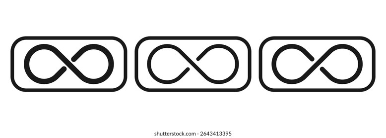 infinity icon, infinity vector, infinity symbol