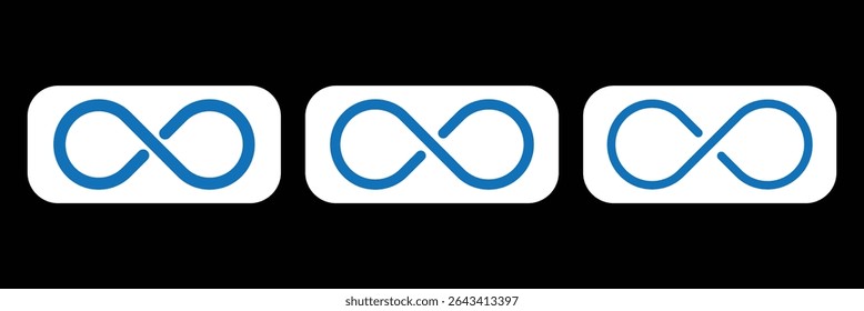 infinity icon, infinity vector, infinity symbol