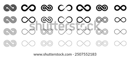 infinity icon, infinity vector, infinity symbol