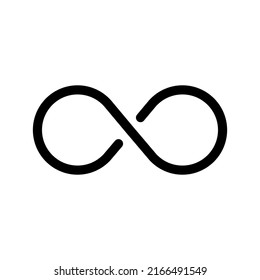 Infinity Icon Vector Symbol Design Illustration