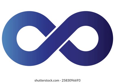 Infinity icon, infinity vector. Symbols of endless, unlimited, infinity symbol.