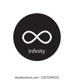 infinity icon vector template illustration logo design