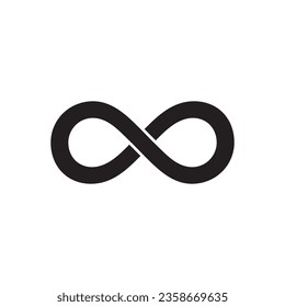infinity icon vector template illustration logo design