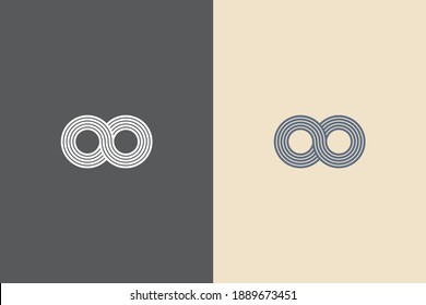 Infinity Icon you can use as Logo Symbol or mascot for your company business