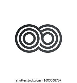 Infinity, Infinite, Endless Symbol Icon Vector Logo Template Illustration Design. Infinity Loop Line Illustration
