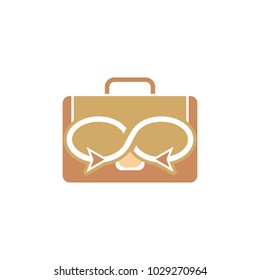 Infinity Job Logo Icon Design