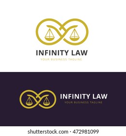 Infinity Law Firm Logo Template.