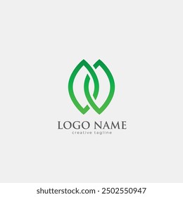 Infinity leaf, leaf infinity, eco, infinity, ecology, plant, tree, life fully editable vector template