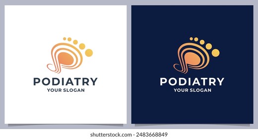 Infinity Line Fuß Podiatry Logo Design Inspiration.