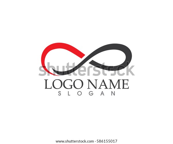 Infinity Logo Stock Vector (Royalty Free) 586155017