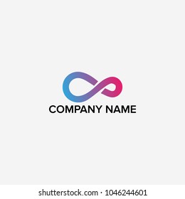 infinity logo design