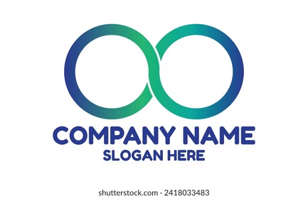 Diseño de logotipos infinitos, vectores de logotipos de identidad de marca, logotipo moderno, plantilla de ilustración de vectores de logotipos