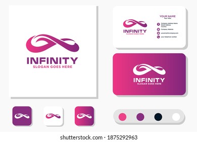 Infinity Logo Design and Business Card