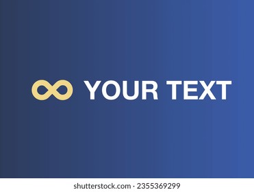 Infinity Logo Design Concept Art