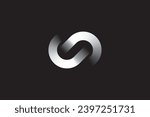 Infinity logo design icon vector template