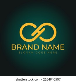 Infinity Logo Design Made of Letter H