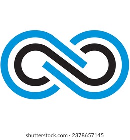 infinity logo design, infinity symbol icon, 