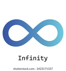 Infinity Logo designs template, Infinite logo symbol vector, Logo symbol icon. Vector illustration. Eps file 178.