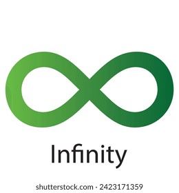 Infinity Logo designs template, Infinite logo symbol vector, Logo symbol icon. Vector illustration. Eps file 176.