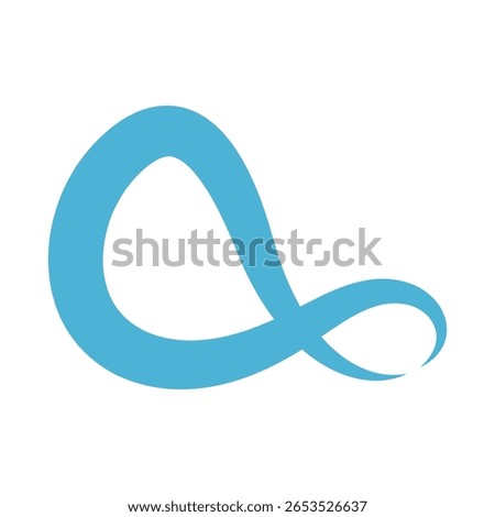 Infinity logo icon design illustration
