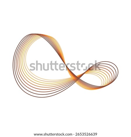 Infinity logo icon design illustration