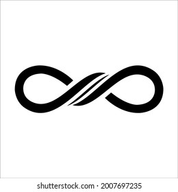infinity logo or icon vector 