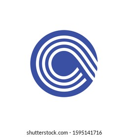 Infinity logo icon vector illustration design template 
