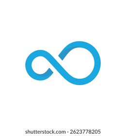 Infinity logo illustration template design