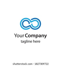 Infinity logo images illustration design