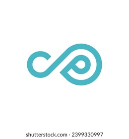 Diseño de ilustración de imágenes con logotipo infinito. concepto moderno del logotipo de infinito degradado. Plantilla vectorial de diseño de logotipo ilimitado con símbolo infinito