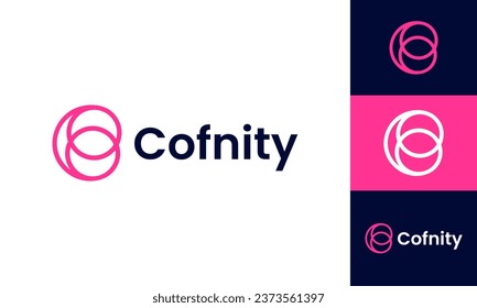 Infinity logo with letter c business logo