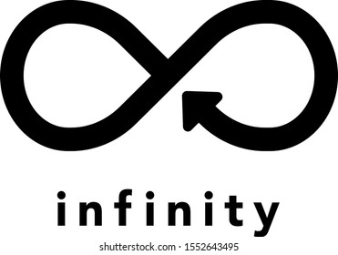 infinity logo mark, icon, symbol