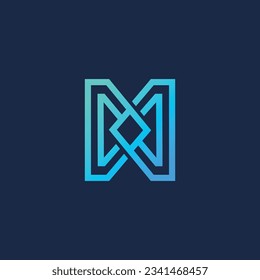 Logo infinito con idea de diseño moderno de su empresa o negocio