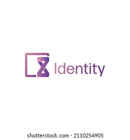 Infinity logo with square line
perfect for a company who have a inifinity concept
purple logo