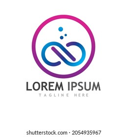 infinity logo and symbol design