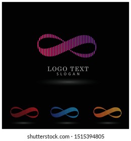 Infinity Logo. Symbol & Icon Vector Template.
