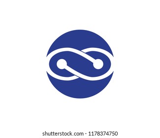 Infinity logo and symbol template