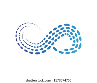 Infinity logo and symbol template