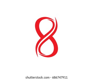 Infinity Logo Symbol Template Stock Vector (Royalty Free) 686747911 ...